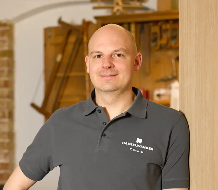 Florian Sautter, Projektleiter bei der Schreinerei Hasselwander in Stuttgart.